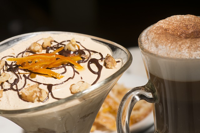 capuccino ve skle